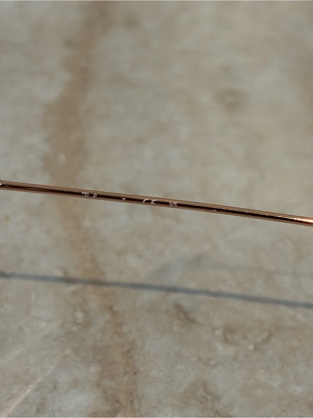 Ray-Ban RB1058 round metal frame eyeglasses
